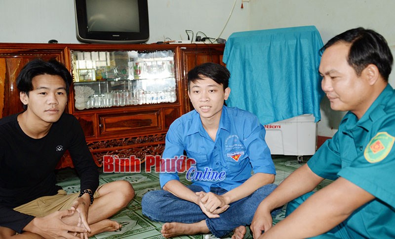 Nguyễn Ngọc Thái, đảng viên trẻ tiên phong nhập ngũ