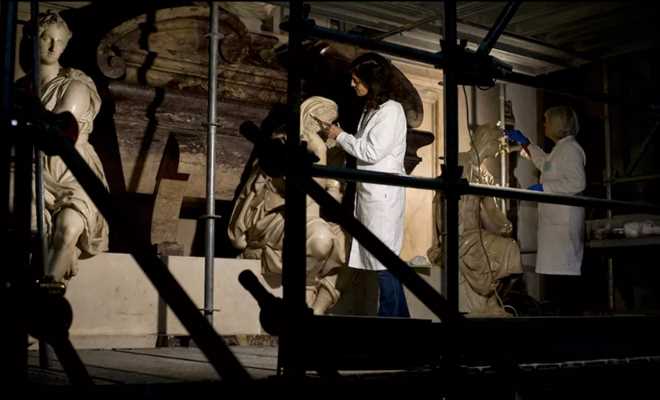 Nỗ lực phục chế phần mộ nhà điêu khắc nổi tiếng Michelangelo