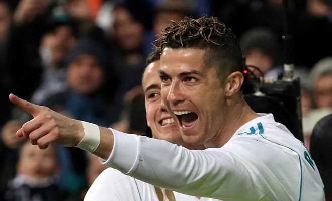 Cristiano Ronaldo ghi 4 bàn, Real Madrid trở lại tốp 3 La Liga