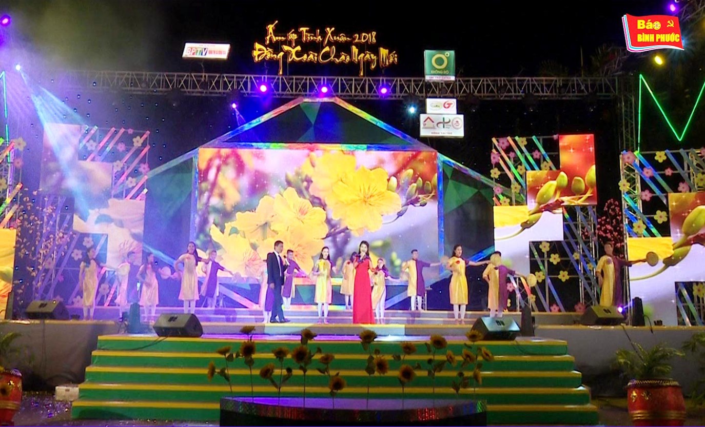 [Video] Sôi động đêm nghệ thuật "Ấm áp tình xuân - Đồng Xoài chào ngày mới"