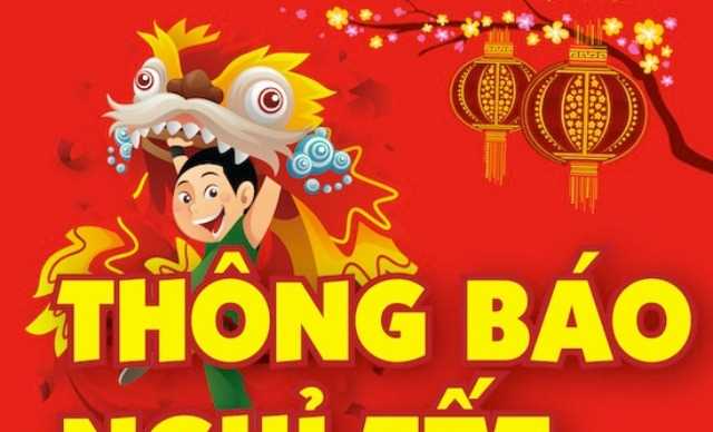 Th&ocirc;ng b&aacute;o treo cờ Tổ quốc v&agrave; nghỉ tết Nguy&ecirc;n đ&aacute;n Mậu Tuất năm 2018
