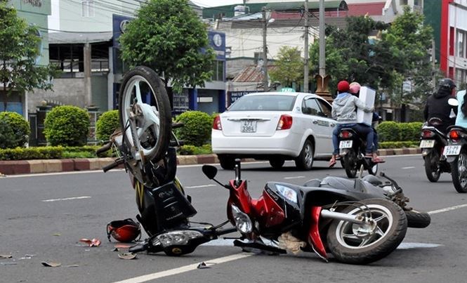 Tai nạn giao th&ocirc;ng giảm trong 7 ng&agrave;y nghỉ tết