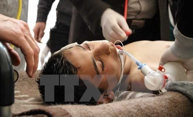 Syria: Tấn công hóa học ở Đông Ghouta, nhiều dân thường ảnh hưởng