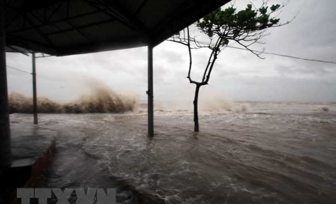 Cơn bão Sanba có thể đổ bộ miền Trung đúng dịp Tết Nguyên đán