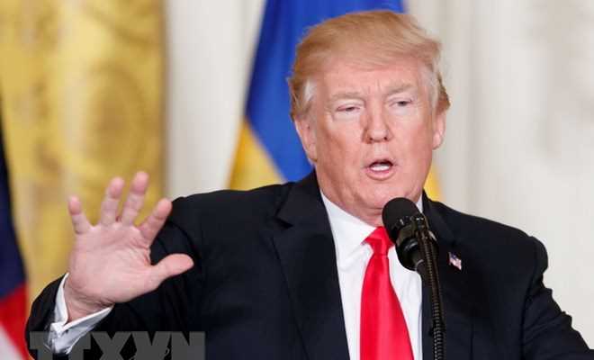 Tổng thống Mỹ Donald Trump tiết lộ khẩu hiệu tái tranh cử nhiệm kỳ 2