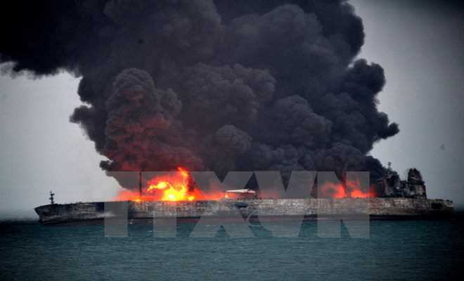 Cảnh báo nguy cơ thảm họa môi trường do dầu tràn từ tàu Iran