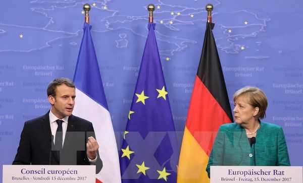 Tổng thống Pháp và Thủ tướng Đức thảo luận về tương lai của EU