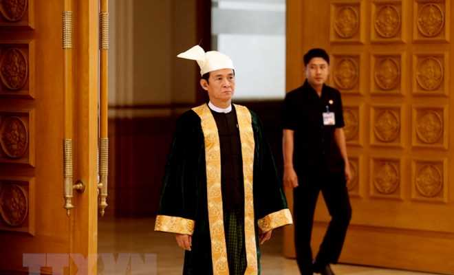 Cựu Chủ tịch Hạ viện Win Myint trở thành Tổng thống Myanmar