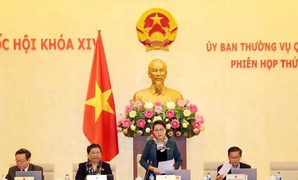 Khai mạc Phi&ecirc;n họp thứ 22 Ủy ban Thường vụ Quốc hội