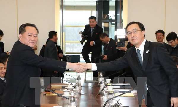 Triều Tiên đồng ý cử phái đoàn tham gia Olympic PyeongChang 2018