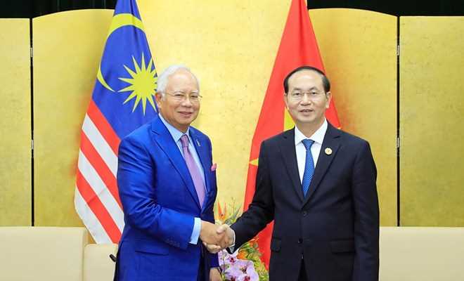 Thư mừng dịp 45 năm thiết lập quan hệ ngoại giao Việt Nam-Malaysia