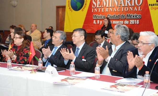 Việt Nam dự hội thảo C&aacute;c ch&iacute;nh đảng v&agrave; một x&atilde; hội mới tại Mexico