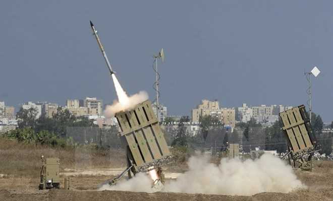 Israel đánh chặn thành công nhiều rocket phóng từ Dải Gaza