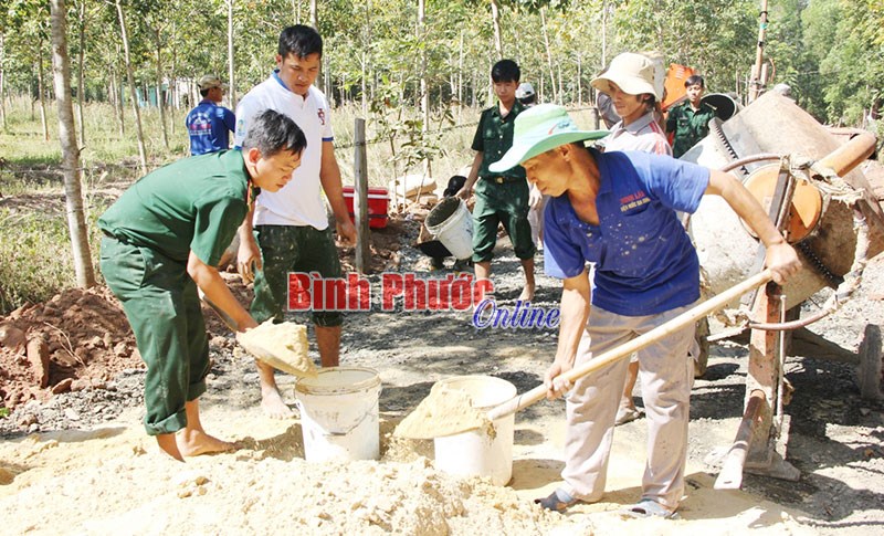 X&acirc;y dựng thế trận bi&ecirc;n ph&ograve;ng to&agrave;n d&acirc;n vững mạnh