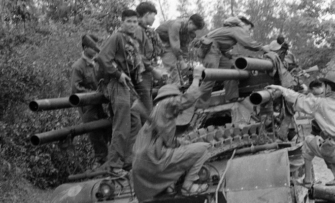 Tổng tiến c&ocirc;ng 1968: Trận đ&aacute;nh ti&ecirc;u biểu tr&ecirc;n chiến trường Vĩnh-Tr&agrave;