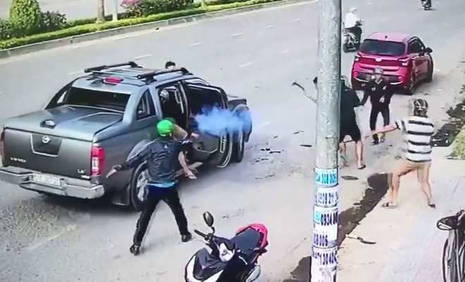 Đồng Nai: Bắt tạm giam 5 đối tượng li&ecirc;n quan vụ nổ s&uacute;ng ở Nhơn Trạch