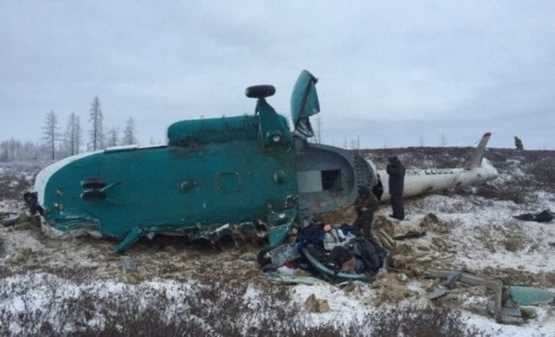 Rơi trực thăng Mi-8 ở Viễn Đông nước Nga, không có người sống sót