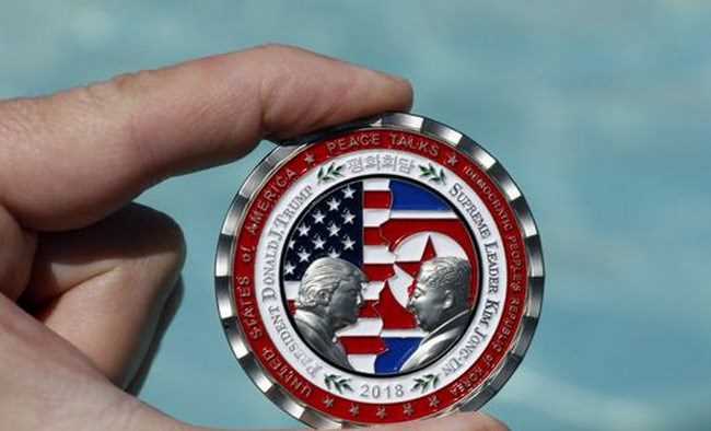 Mỹ vẫn phát hành đồng xu kỷ niệm dù thượng đỉnh Mỹ-Triều bị hủy