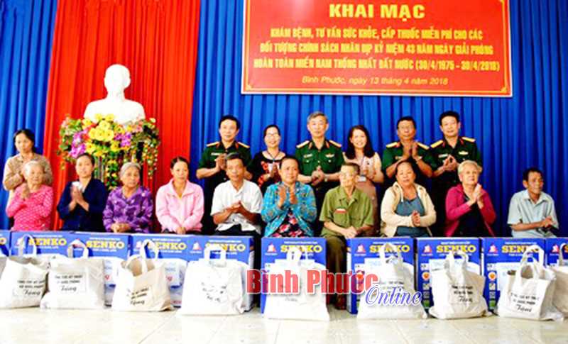 450 lượt người dân xã Đồng Tiến được khám, chữa bệnh