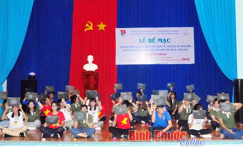 Bế mạc giao lưu thanh niên quốc tế lần 2/2018