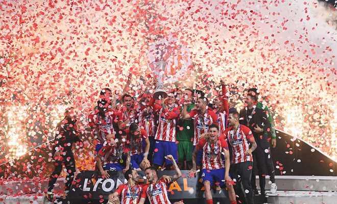Griezmann tỏa sáng, đưa Atletico Madrid lên ngôi Europa League