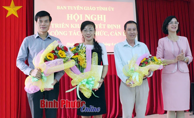 Ban Tuyên giáo Tỉnh ủy sáp nhập phòng theo Nghị quyết số 18, 19