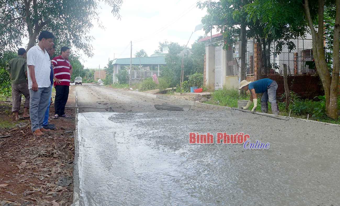Hớn Quản huy động 22,689 tỷ đồng xây dựng nông thôn mới