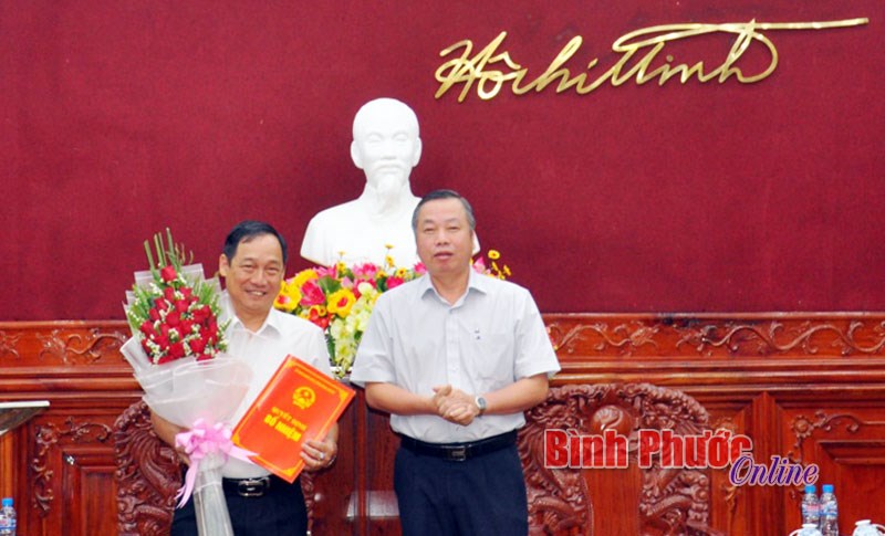 Bổ nhiệm ông Lê Hoàng Lâm giữ chức quyền Giám đốc Sở Tài nguyên - Môi trường