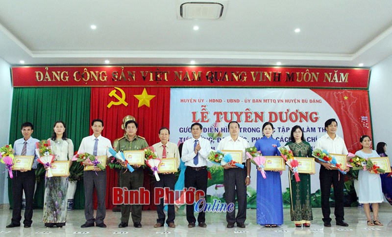 Bù Đăng: Nhiều hoạt động thiết thực làm theo Bác