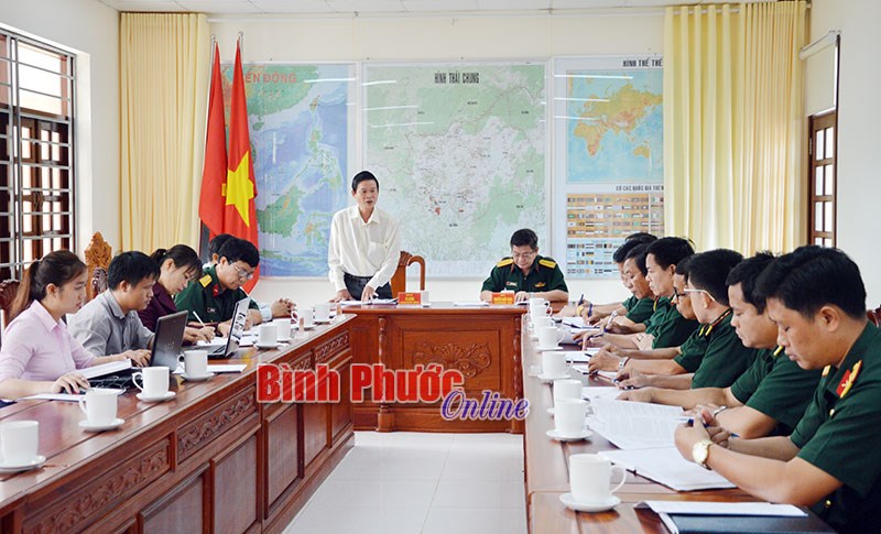 Đảng bộ Qu&acirc;n sự tỉnh thực hiện tốt c&ocirc;ng t&aacute;c kiểm tra, gi&aacute;m s&aacute;t