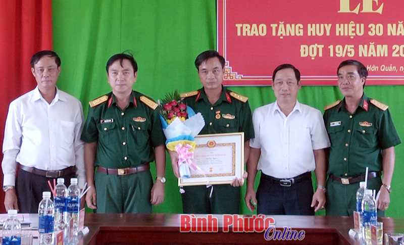 Đảng ủy Quân sự huyện Hớn Quản sơ kết giữa nhiệm kỳ