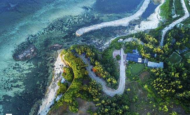 Đến Lý Sơn để ngắm bình minh đẹp nao lòng bên thềm chùa Đá trời sinh