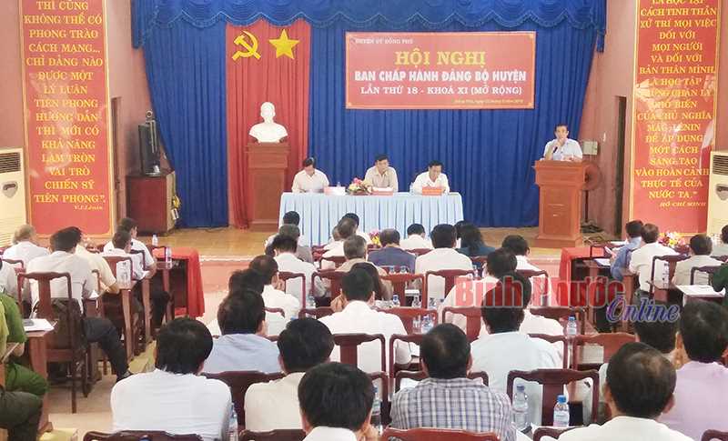 Đồng Phú triển khai đề án sắp xếp, tinh giản bộ máy, biên chế