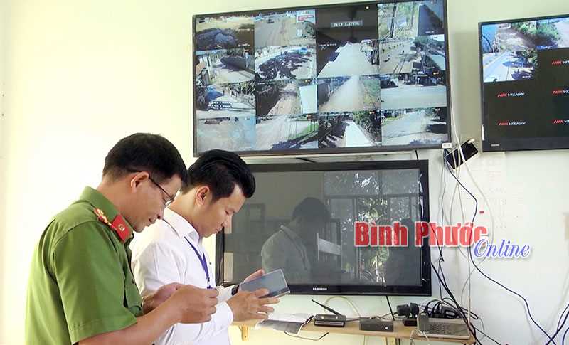 Đồng Xoài gắn 82 camera giám sát an ninh