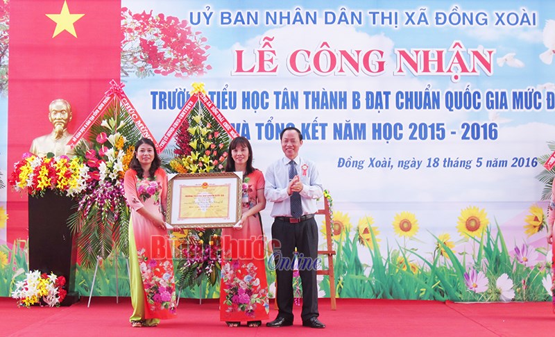 Đồng Xoài: Nhiều trường nguy cơ rớt chuẩn