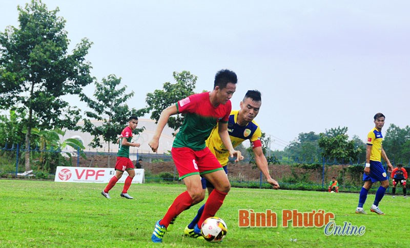 Bình Phước có trận hòa thứ 6 sau 9 vòng đấu lượt đi