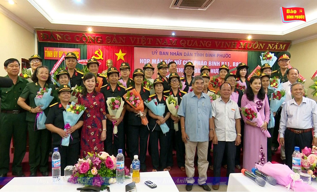 [Video] Họp mặt đội nữ cựu ph&aacute;o binh B11, B83 lần 4/2018