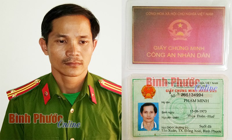 Phát hiện đối tượng giả danh trung tá công an