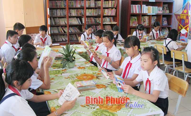 Công nhận 170 thư viện trường học đạt chuẩn, tiên tiến và xuất sắc