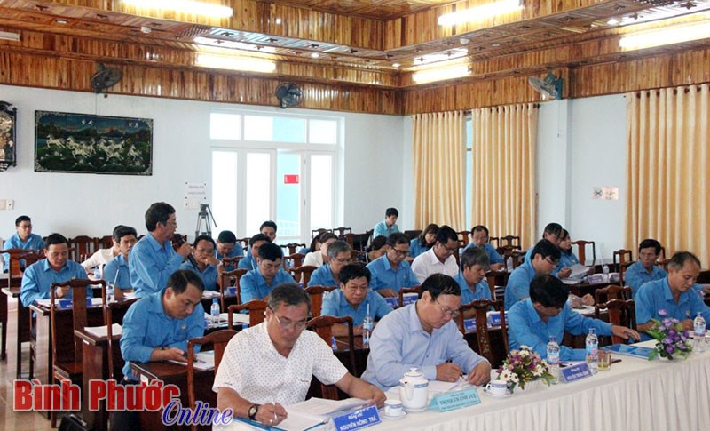 Hội nghị BCH Liên đoàn Lao động tỉnh lần thứ 2 (mở rộng) khóa X