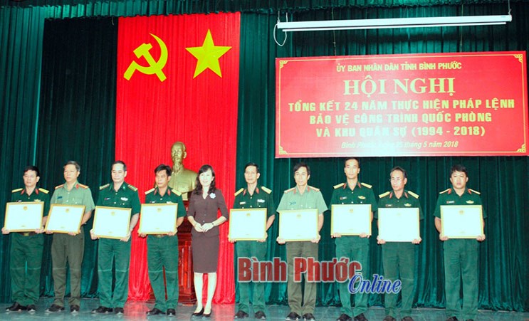 Tổng kết 24 năm thực hiện Pháp lệnh bảo vệ công trình quốc phòng và khu quân sự