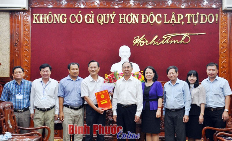Ông Nguyễn Minh Bình giữ chức quyền Giám đốc Sở Thông tin - Truyền thông