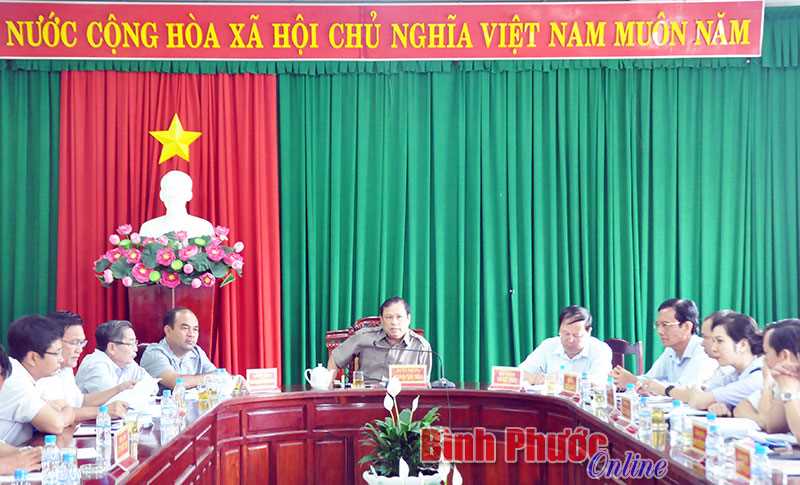 Giải quyết khó khăn, vướng mắc Dự án Becamex Bình Phước