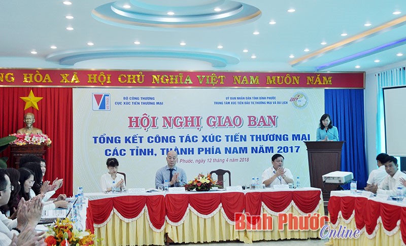 Giao ban tổng kết công tác xúc tiến thương mại các tỉnh, thành phía Nam