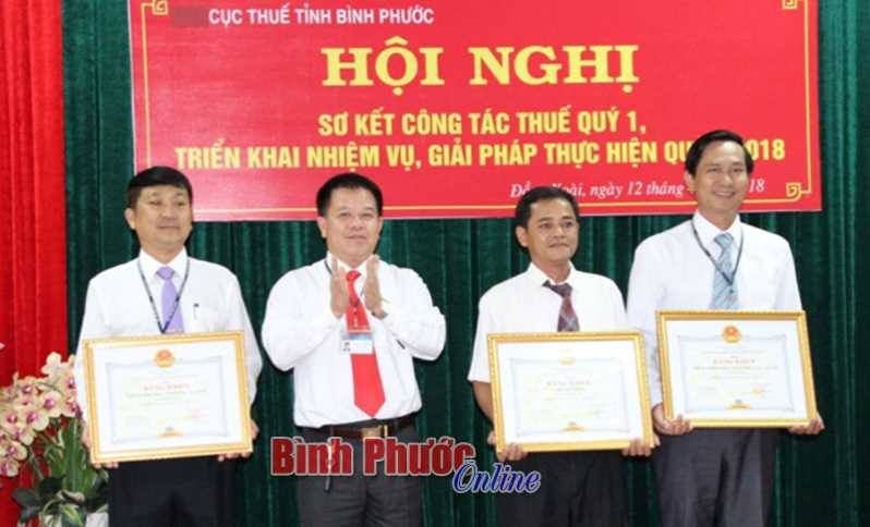 Qu&yacute; 1, Cục Thuế thu ng&acirc;n s&aacute;ch 1.813 tỷ đồng