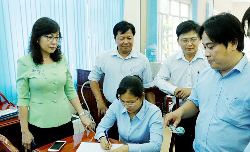 Kiểm tra định kỳ hệ thống lồng quay số tại Công ty TNHH MTV Xổ số kiến thiết và dịch vụ tổng hợp