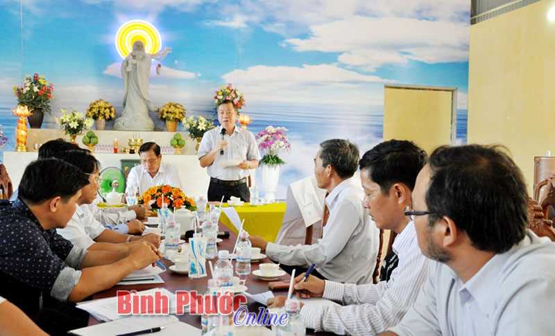 Tập trung giải quyết khó khăn để sớm thi công công trình thủy lợi hồ Sa Cát