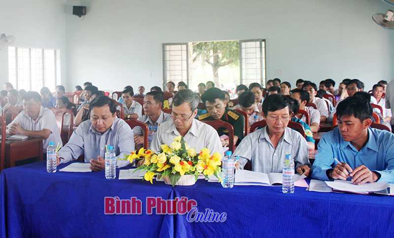 Bù Gia Mập tổ chức hội thi báo cáo viên giỏi cấp huyện