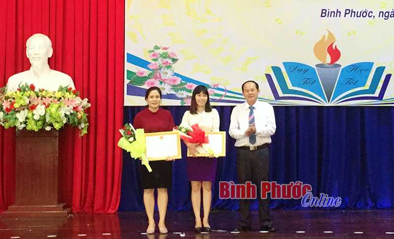Đồng Xoài và Đồng Phú nhất cuộc thi “Xây dựng môi trường giáo dục lấy trẻ làm trung tâm”