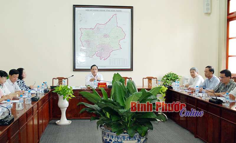 Thông qua đề án sắp xếp, kiện toàn tổ chức bộ máy các đơn vị khối nội chính và thị xã Đồng Xoài